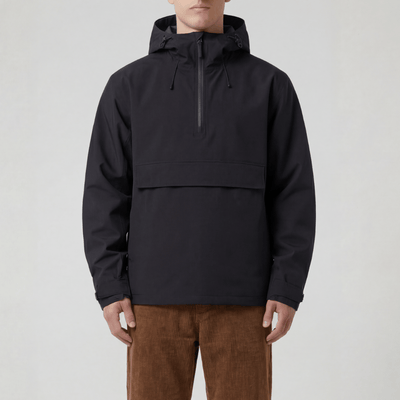 Blacktop Lightweight Hooded Windbreaker Jacket