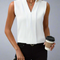 Ines V-Neck Sleeveless Blouse