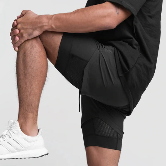Men's 2-in-1 Quick-Dry Sport Shorts