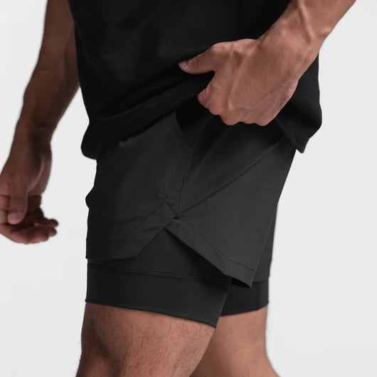 Men's 2-in-1 Quick-Dry Sport Shorts