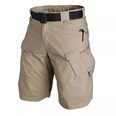 Men's Waterproof Cargo Shorts | Tactical Multi-Pocket Hiking & Outdoor Shorts
