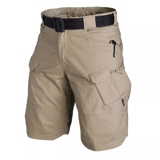 Men's Waterproof Cargo Shorts | Tactical Multi-Pocket Hiking & Outdoor Shorts