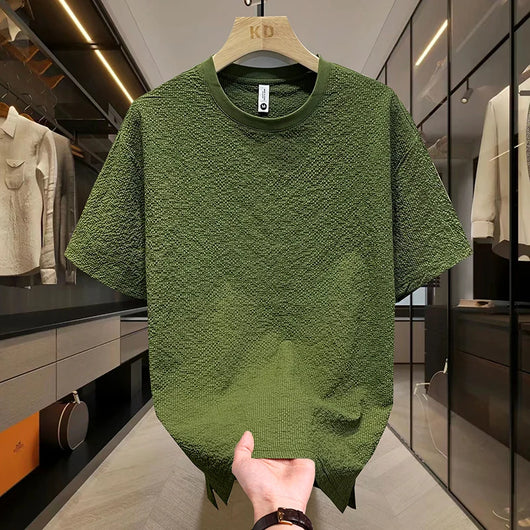 Men's Seersucker Slim Fit Tee
