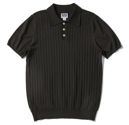 Men's Luxury Mulberry Silk Polo Shirt