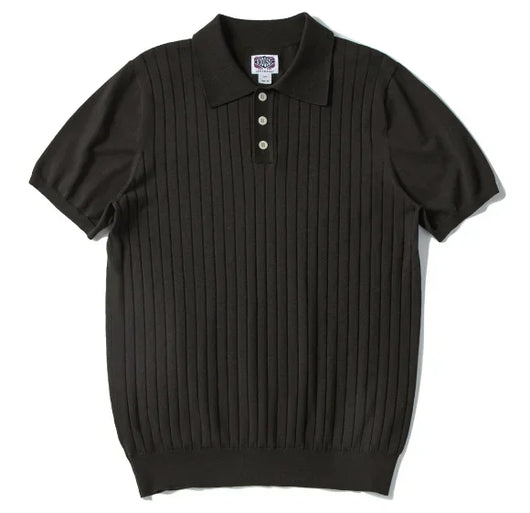 Men's Luxury Mulberry Silk Polo Shirt