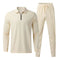 Waffle Knit Tracksuit Set