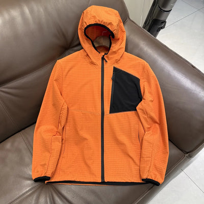 Men's Mesh Outdoor Jacket - Breathable Lightweight Sport Coat