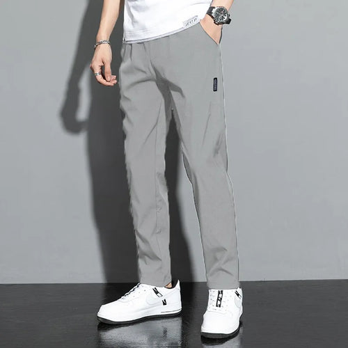 Men's Ice Silk Athletic Pants | Quick-Dry Sweat-Wicking Outdoor Pants
