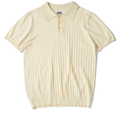 Men's Luxury Mulberry Silk Polo Shirt