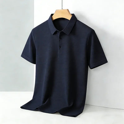 Men's Classic Collar Polo Shirt | Short Sleeve Breathable Summer Tee