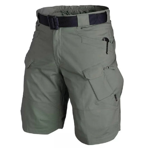 Men's Waterproof Cargo Shorts | Tactical Multi-Pocket Hiking & Outdoor Shorts