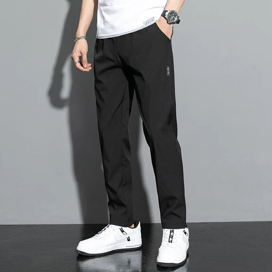 Men's Ice Silk Athletic Pants | Quick-Dry Sweat-Wicking Outdoor Pants
