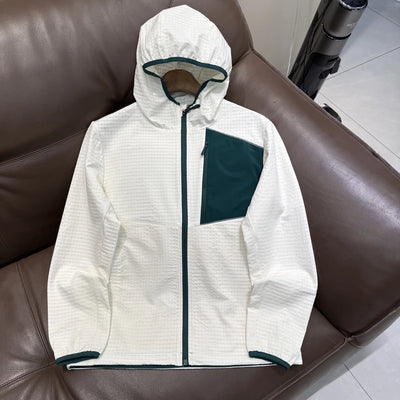 Men's Mesh Outdoor Jacket - Breathable Lightweight Sport Coat