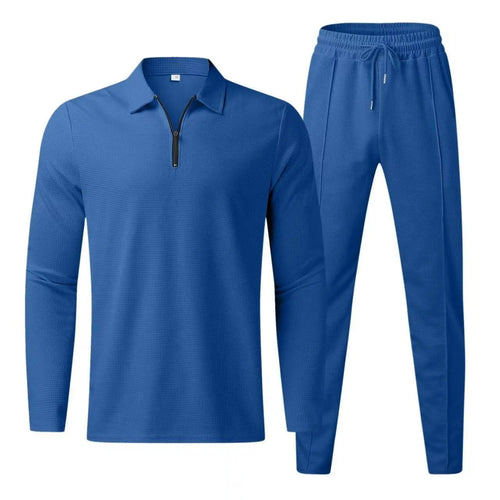 Waffle Knit Tracksuit Set