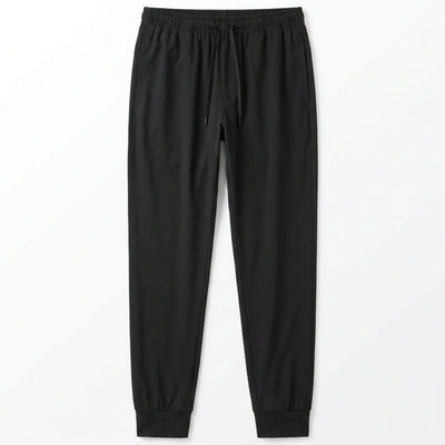 Quick-Dry Running Jogger Pants - Black