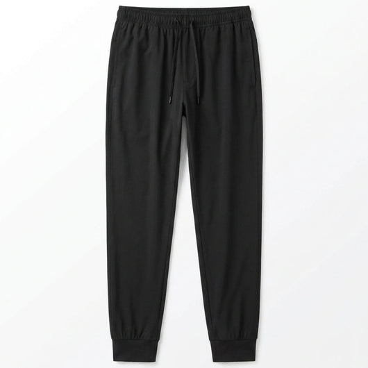 Quick-Dry Running Jogger Pants - Black