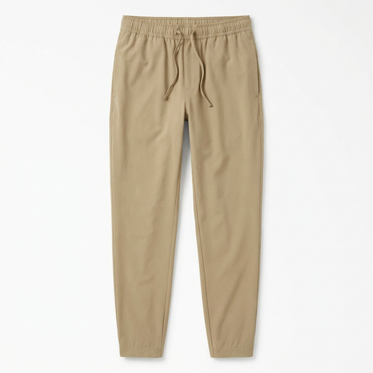 Quick-Dry Running Jogger Pants - Khaki