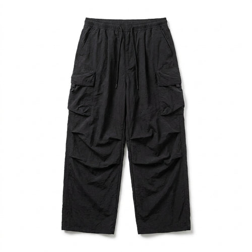 Men's Baggy Cargo Hiking Pants | Waterproof Parachute Joggers