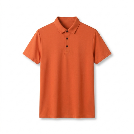 Orange flat-lay