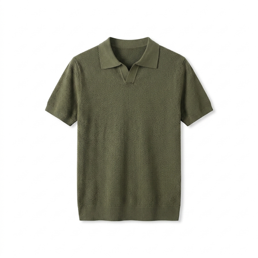 Green flat-lay