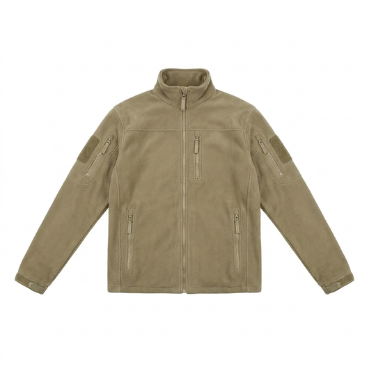 Fleece Stand Collar Jacket