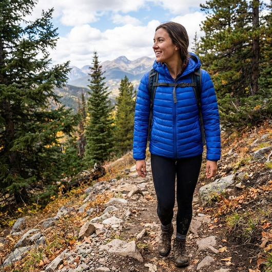 Lightweight Duck Down Puffer Jacket