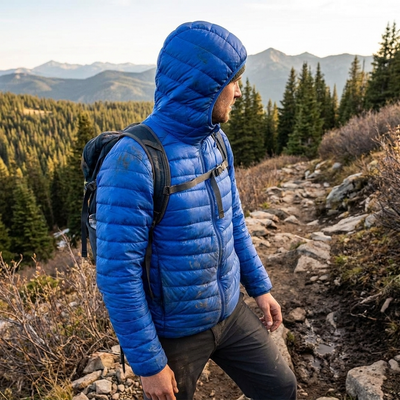 Lightweight Duck Down Puffer Jacket