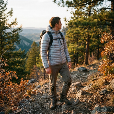 Lightweight Duck Down Puffer Jacket
