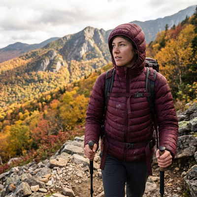 Lightweight Duck Down Puffer Jacket