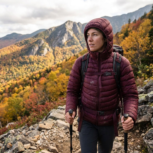 Lightweight Duck Down Puffer Jacket