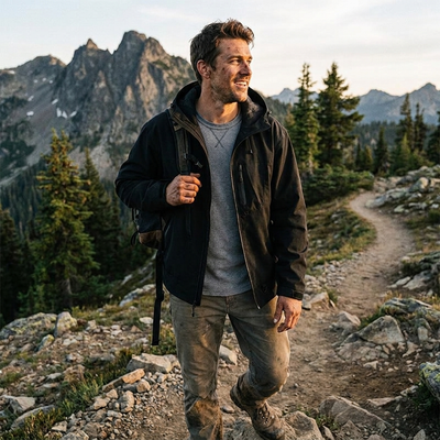 Waterproof Hiking Rain Jacket