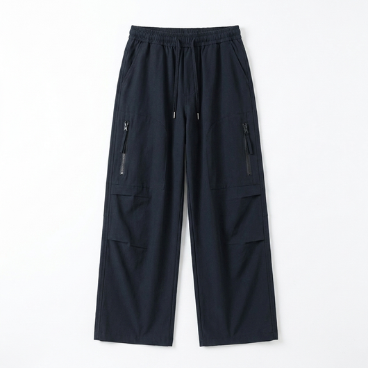 Black flat-lay