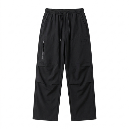 Men's Fleece-Lined Hiking Pants - Waterproof Warm Mountaineering Cargo Trousers