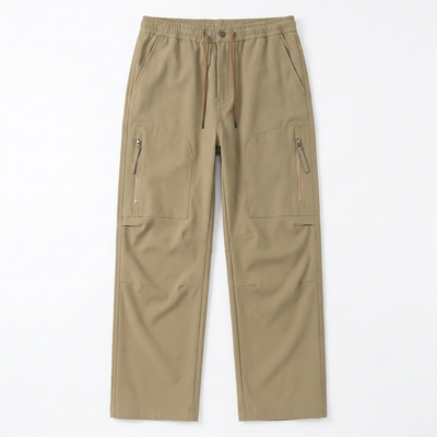Khaki flat-lay