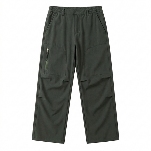 Green flat-lay