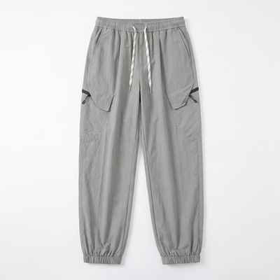 Gray flat-lay