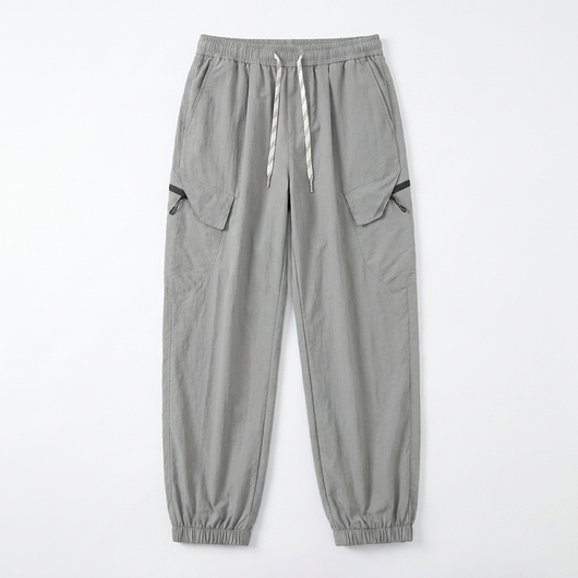 Gray flat-lay
