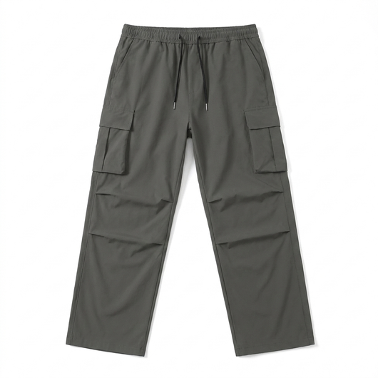 Gray flat-lay