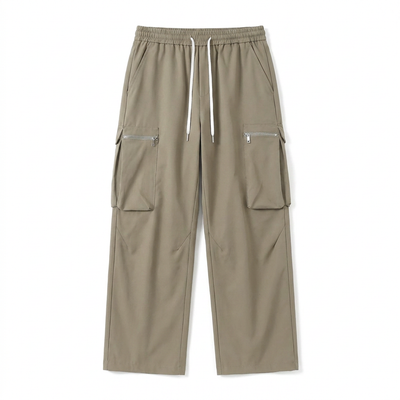 Khaki flat-lay