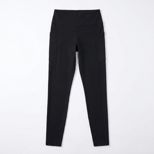Womens Pocket Sculpting Leggings Black_1