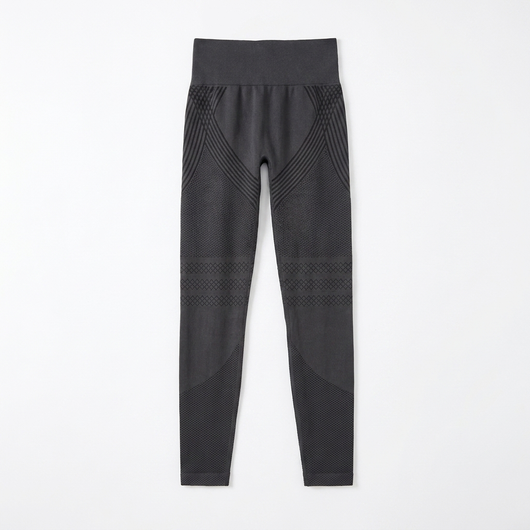 3D Sculpting Anti-Cellulite Leggings DarkGray_1