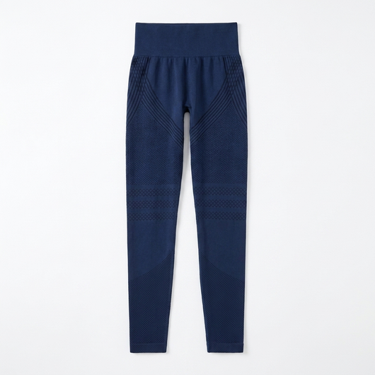 3D Sculpting Anti-Cellulite Leggings Navy_1