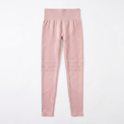 3D Sculpting Anti-Cellulite Leggings PearlPink_1