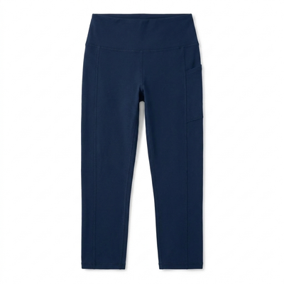 Butt-Lifting Capri Leggings Navy_1