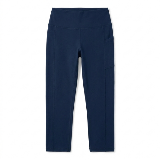 Butt-Lifting Capri Leggings Navy_1