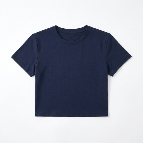 Women's Soft Draped Crew Neck Tee
