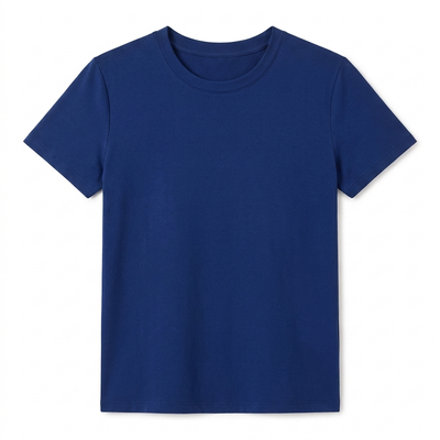 Smooth Fit Crew Neck Tee Navy_1