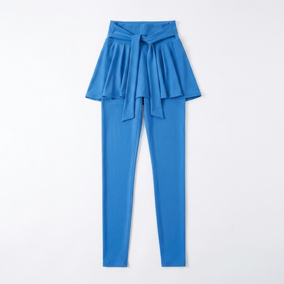 High-Waist Butt-Lifting Yoga Leggings Blue_1