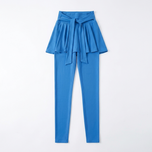 High-Waist Butt-Lifting Yoga Leggings Blue_1