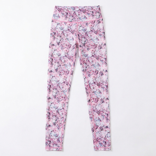 Women's Tie-Dye Contour-Seam Yoga Leggings